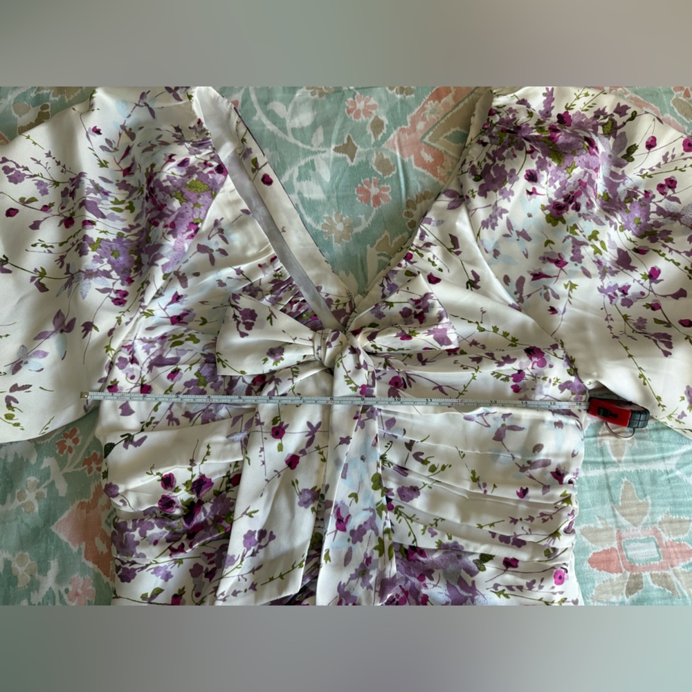 NWT Cinq à Sept Midsummer Bloom Brenton Dress Size 6 - Picture 7 of 9